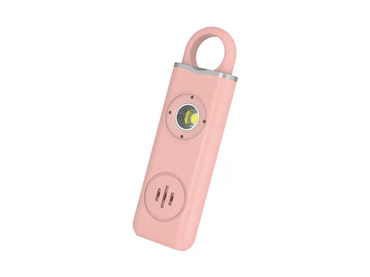 2-in-1 Personal Safety Alarm with Apple Find My Smart Tracking (Pink/2-Pack)