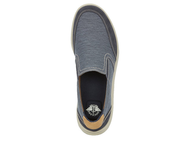 Dockers Mens Cahill Casual Canvas Loafer Shoe - 13 M Navy
