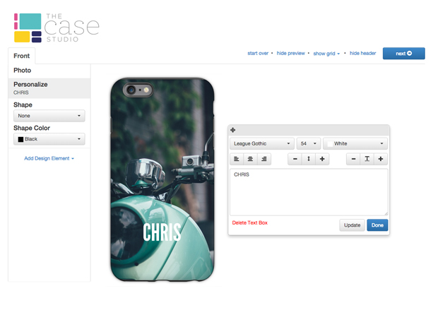 'The Case Studio' Customizable Smartphone & Tablet Cases