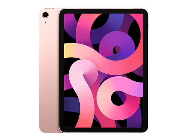 Apple iPad Air 10.9" 4th Gen (2020) 64GB, Wi-Fi & LTE Unlocked - Rose Gold (Refurbished)