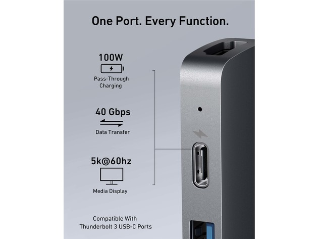 Anker 547 USB-C Hub for MacBook