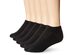 Daily Basic Polyester Low Cut Socks  Ankle, No Show Men and Women Socks - 36 Pack - Black