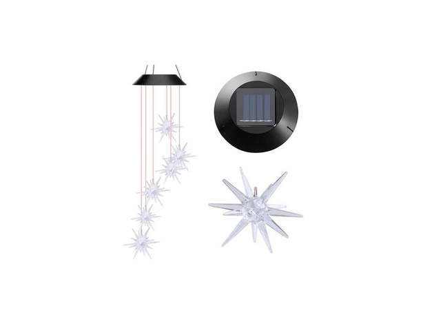 LED Color-Changing Wind Chime