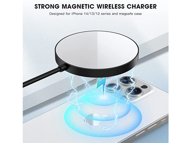 Magnetic Wireless Charger  Magnet Charging Pad Compatible with iPhone