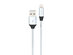 Chargeworx™ FLX Metal 6Ft Lightning Cable (Silver/2-Pack)