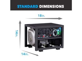 Explorer Bear 4000 Watts Dual Fuel Inverter Generator by Pulsar