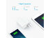 Anker PowerCore Fusion 5000mAh 2-in-1 Hybrid Charger White