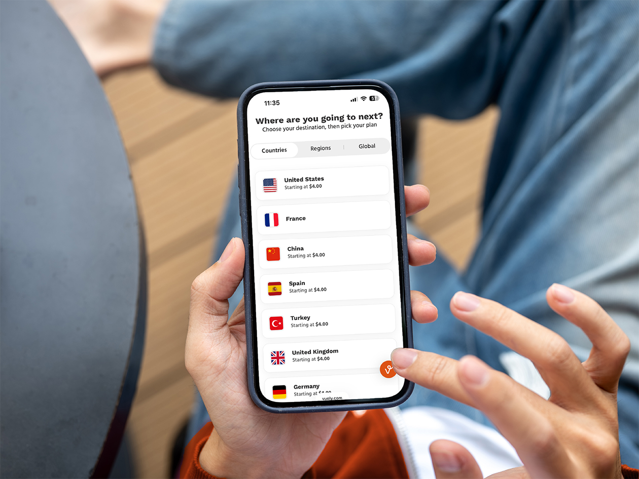 Vuoly eSim Mobile Data Plan: EU + UK - Unlimited/15 Days