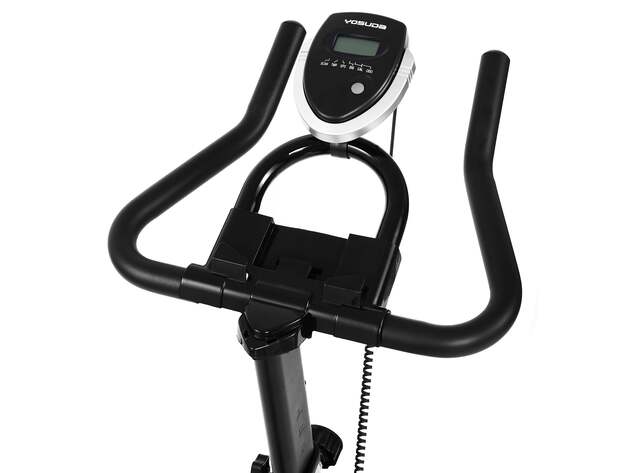 YOSUDA Indoor Stationary Cycling Bike (YB001R & Mat)