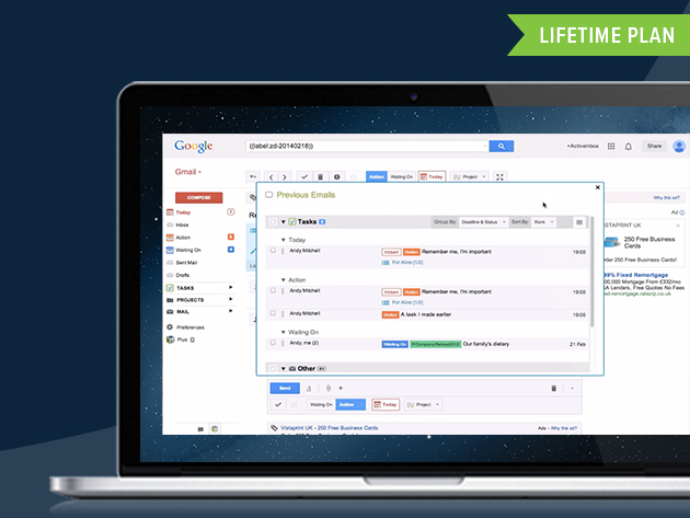 ActiveInbox: The Ultimate Gmail Task Manager - Lifetime Plan