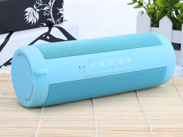 Tune-It-Up Waterproof Bluetooth 5.0 Speaker & Flashlight (Blue)