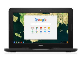 Dell Chromebook 11 3180, 2GB RAM 16GB SSD - Black (Refurbished Grade A)