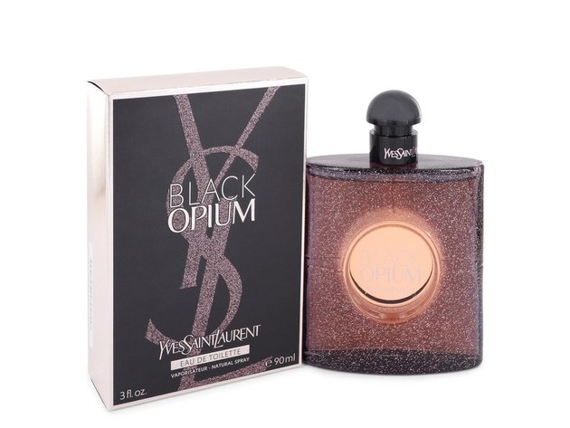 Black Opium by Yves Saint Laurent Eau De Toilette 2018 (Glowing Edition) 3 oz