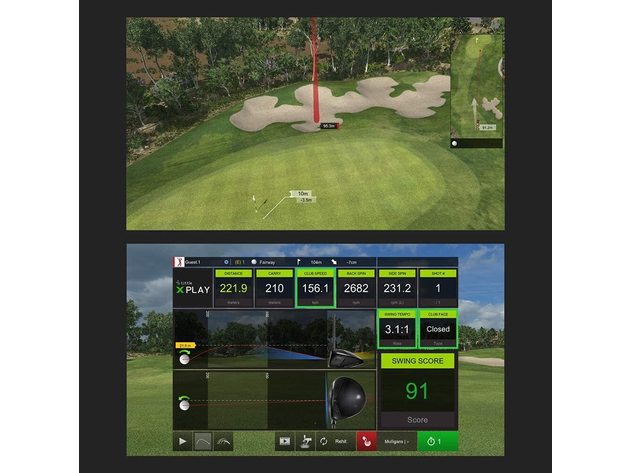 SLX MicroSim - Home Golf MicroSimulator