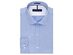 Tommy Hilfiger Men's Athletic Fit Performance Stretch Th Flex Collar Dress Shirt  Blue Size 36-37