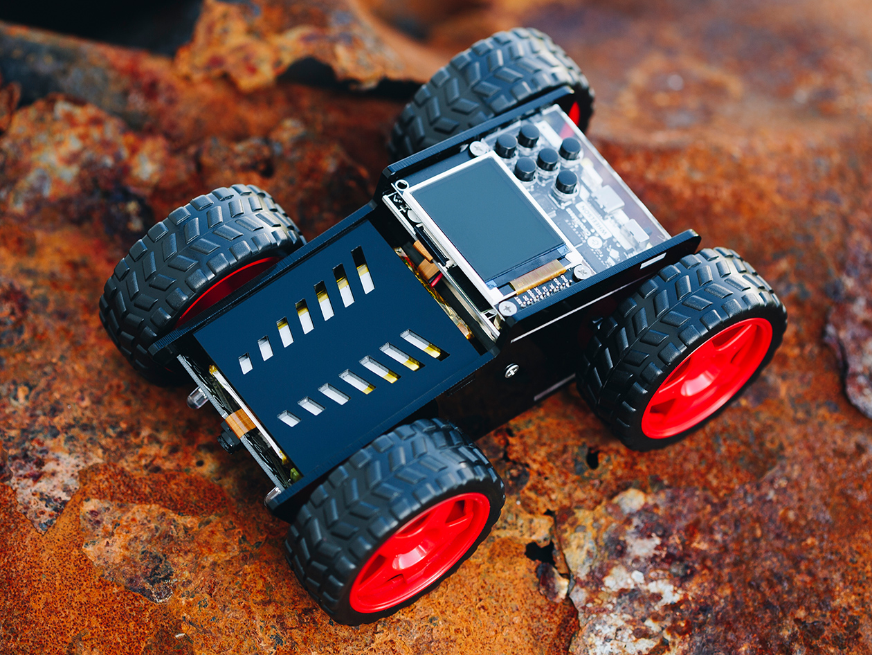 CircuitMess RC Bundle: Build & Code Your Own AI Robot Car & Game Console