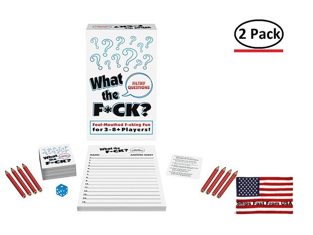 [ 2 Pack ] What the F*Ck - Filthy Questions