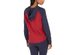 Tommy Hilfiger Women's Sport Colorblocked Logo Hoodie Red Size Extra Large