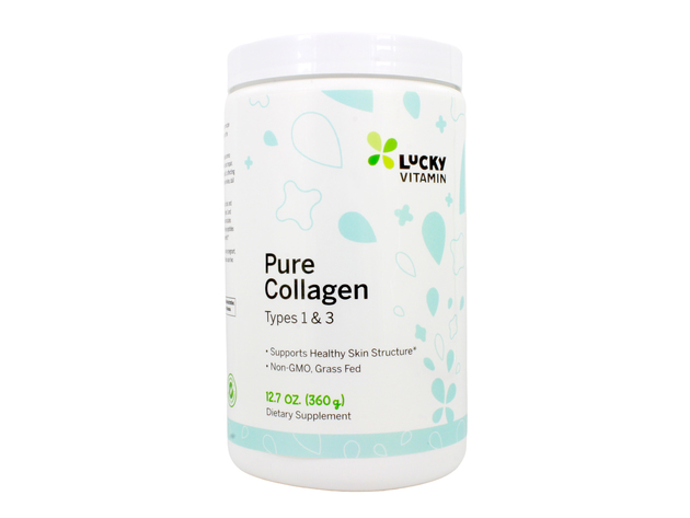 LuckyVitamin - Pure Collagen Powder Types 1 & 3 60 servings - 12.7 oz.
