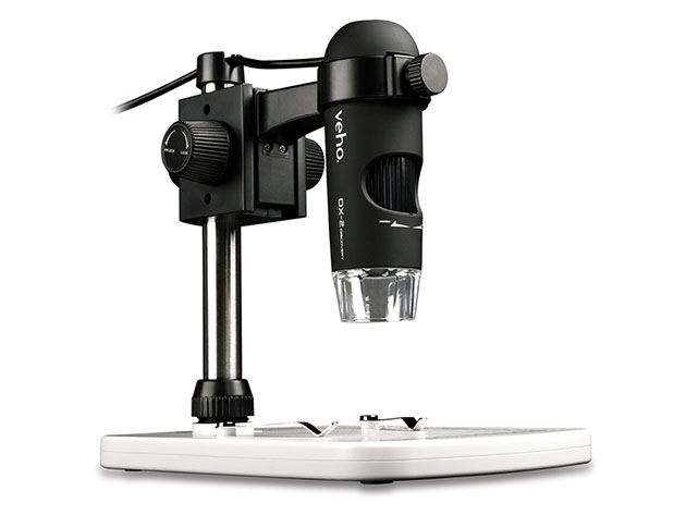Veho DX Discovery USB Digital Microscope with Stand (DX-2/5MP/300x)