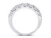 1.00 Carat (ctw G-H, I1-I2) Diamond Wedding Anniversary Band in 14K White Gold - 8