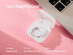 Bluetooth Remote Ring for Apps, Camera & E-Readers with Page Turner (White)
