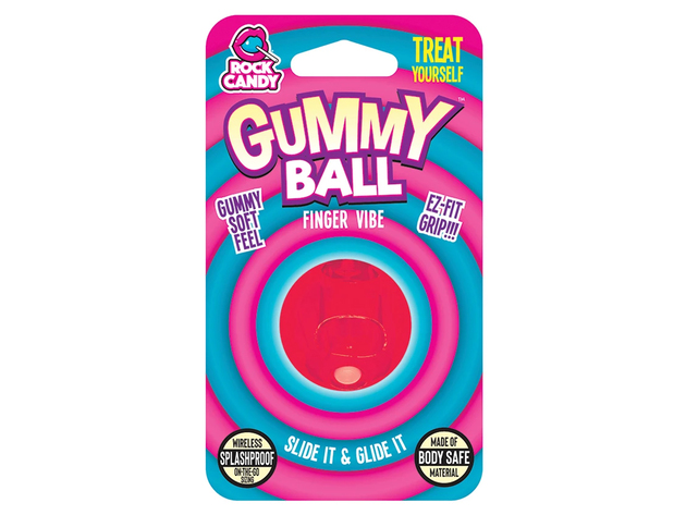 GUMMY BALL  - BLISTER  -  RED