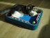 Cheerble Board Game: All-in-One Interactive Toy for Cats (Blue/Grey)