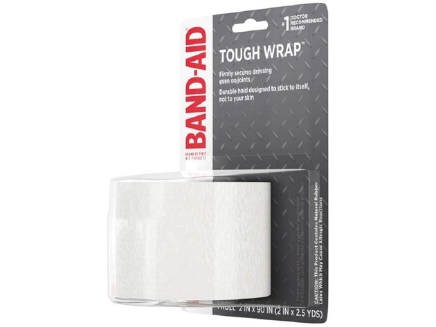 Johnson & Johnson Band-Aid Brand Secure-Flex Self-Adherent Wound Wrap, 2 Inch by 2.5 Yard