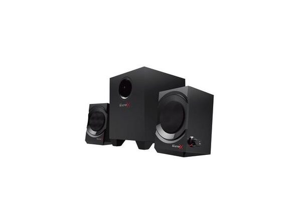 Creative Labs Speaker MF0475 Sound BlasterX Kratos S3 2.1 Speaker Black - C-Grade Certified Refurbished Brown Box | StackSocial