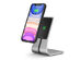 Home & Office Kit: Qi Charging Desk Stand (Silver) + iPhone 11 Case