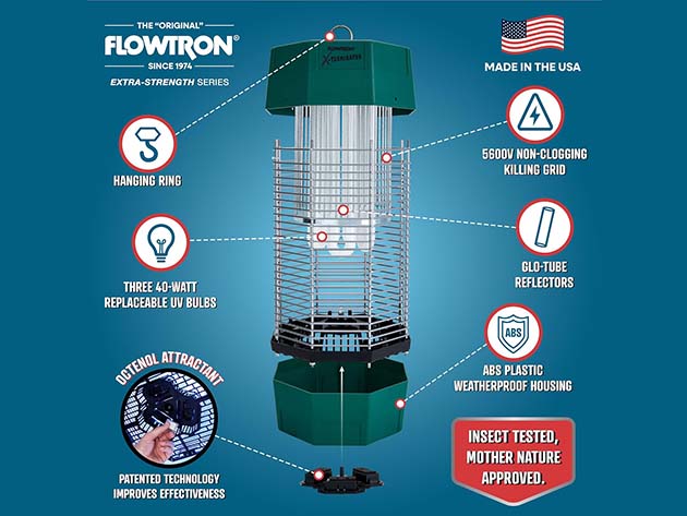 Flowtron 2 Acre Outdoor Electric Bug Zapper