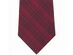 Kenneth Cole Reaction Men's Slim Tonal Iridescent Check Tie Red One Size