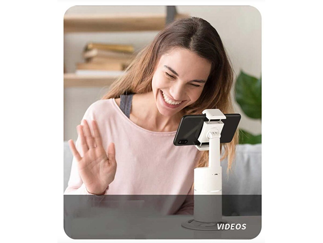 Track Me Phone Stand (White)
