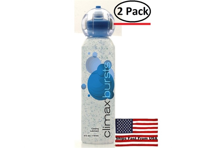 ( 2 Pack ) Climax Bursts Cooling Lubricant - 4 Fl. Oz. Bottle
