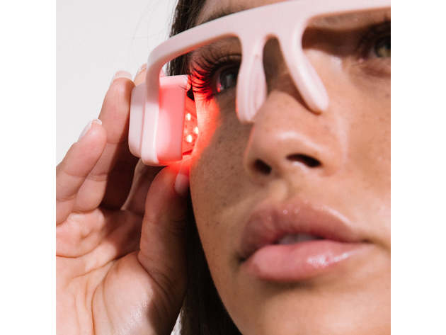 Alya | Anti-Aging Red LED Eye Glasses. by Vanity Planet