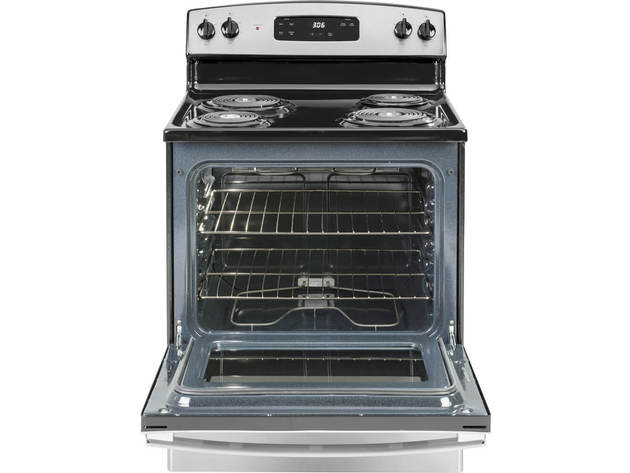 GE JBS360RMSS 5.0 Cu. Ft. Stainless Steel Free-Standing Electric Range