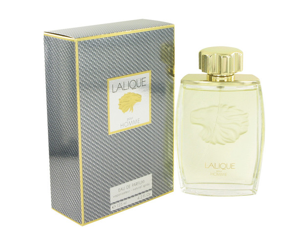 3 Pack LALIQUE by Lalique Eau De Parfum Spray (Lion) 4.2 oz for Men