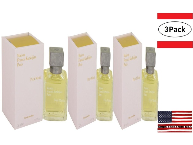3 Pack Petit Matin by Maison Francis Kurkdjian Eau De Parfum Spray 2.4 oz for Women