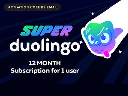 Super Duolingo Family Plan: 1-Year Subscription