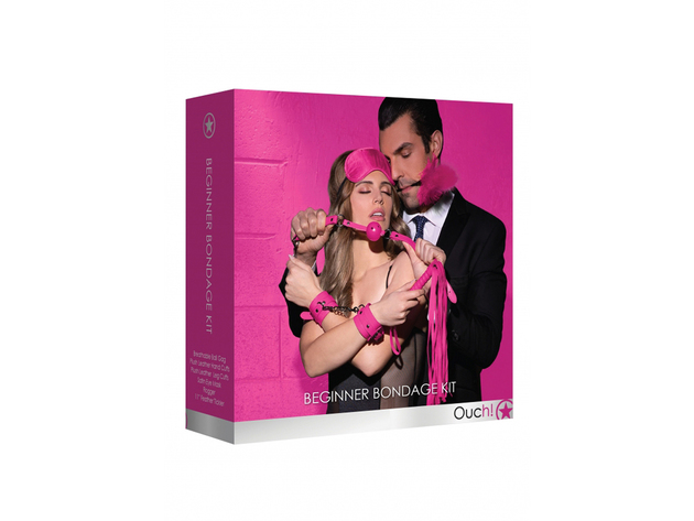 Ouch! - Beginners Bondage Kit - Pink