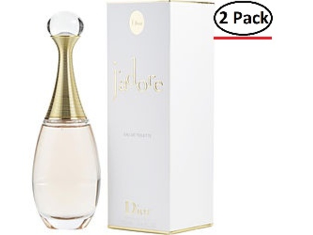 JADORE by Christian Dior EDT SPRAY 3.4 OZ for WOMEN ---(Package Of 2)