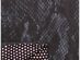 Tallia Men's Slim-Fit Performance Stretch Snakeskin-Print Dress Shirt Black Size 16-32-33