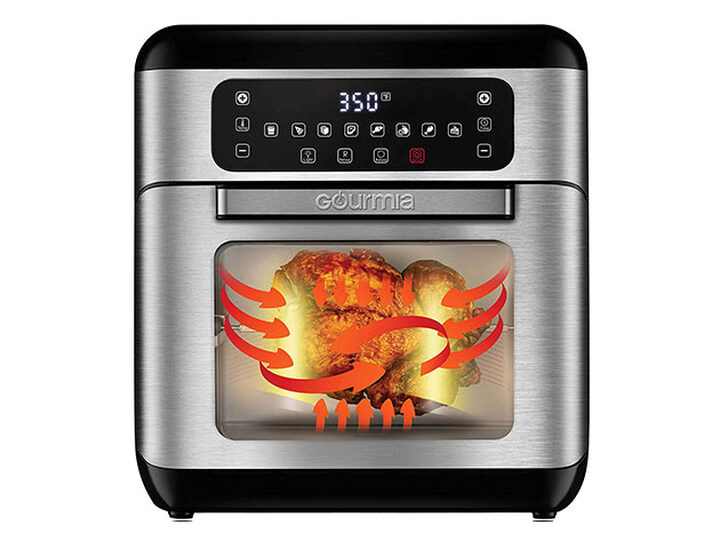 Archived Air Fryers, Gourmia GAF678 Digital 11 Qt Window Free Fry Air Fryer  Oven, Rotisserie & Dehydrator - 10 Cook Modes - Accessory Kit Included -  Bonus Recipe Book
