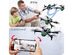 Wi-Fi FPV Selfie Drone with Two 4K HD Cameras & 1 Battery