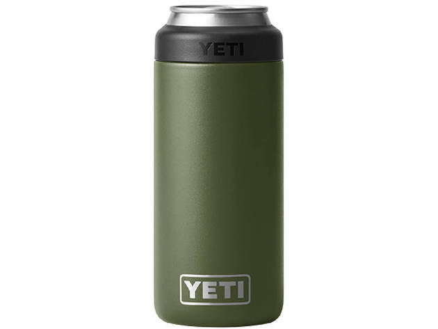 Yeti 21071500694 Rambler 12 oz. Colster Slim Can Insulator - Highlands Olive