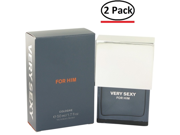 Very Sexy by Victoria's Secret Cologne Spray 1.7 oz for Men (Package of 2)