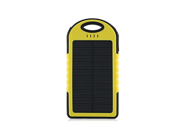 Universal Waterproof Solar Charger (Yellow)