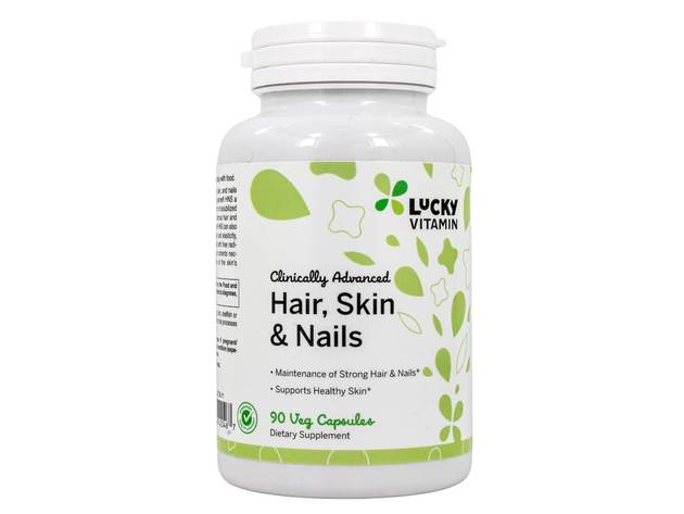 LuckyVitamin - Hair, Skin & Nails Clinically Advanced Formula - 90 Veg Capsules