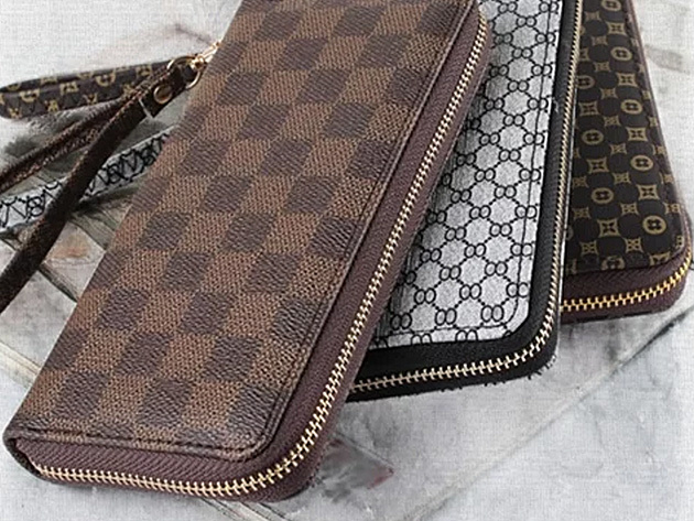 CHEXMATE Collection Wristlet Wallet (Chessboard Checks)